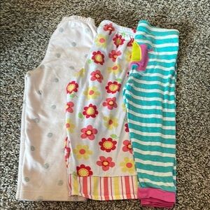 Bundle Floral, Striped, Polka Dot, Kids Pajama Bottoms